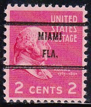 Precancel - Miami, FL PSS 806-71 - Bureau Isssue