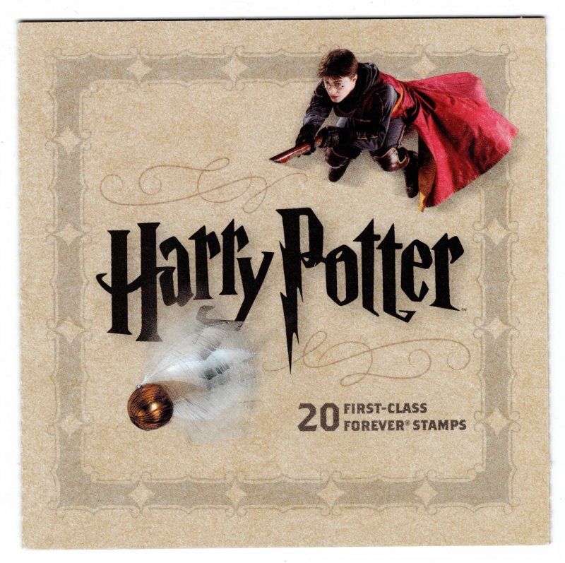 2013 US Harry Potter Movies 20 Mint NH, self-adhesive stamps in booklet.
