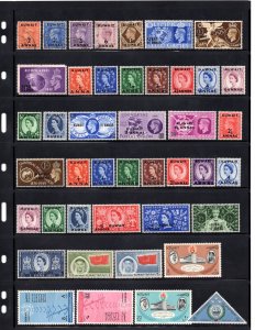 KUWAIT 1950-1970s COLLECTION OF 450+ MINT HINGED, FEW USED, MOSTLY COMPLETE SETS