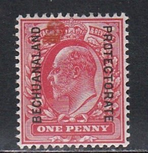 Bechuanaland # 76, Overprinted Stamp, Mint Hinged, 1/3 Cat.