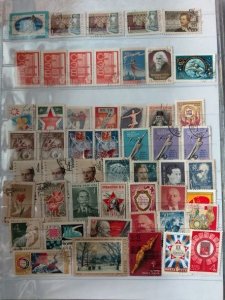 Russia Off Paper Mix Lot of 885 Early Stamps Used/Unused/Blocks/Pairs/Sheets