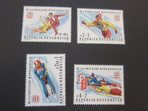 Austria 1975 Sc B331-38 set MNH