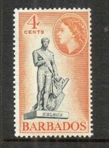 Barbados 1950s Early Issue Fine Mint Hinged 4c. NW-137605