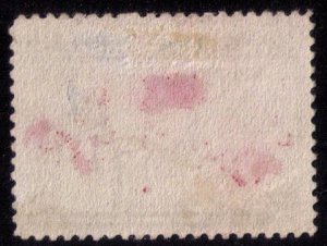 Canada Sc #86 MH,Unused No Gum Red Color Shift Right Xmas 1898