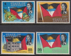 Antigua 186-9 Independence mint