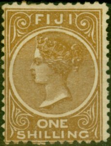 Fiji 1899 1s Brown SG67a Fine MM