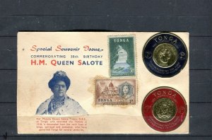 TONGA; 1962 early Queen Salote fine used Special COVER