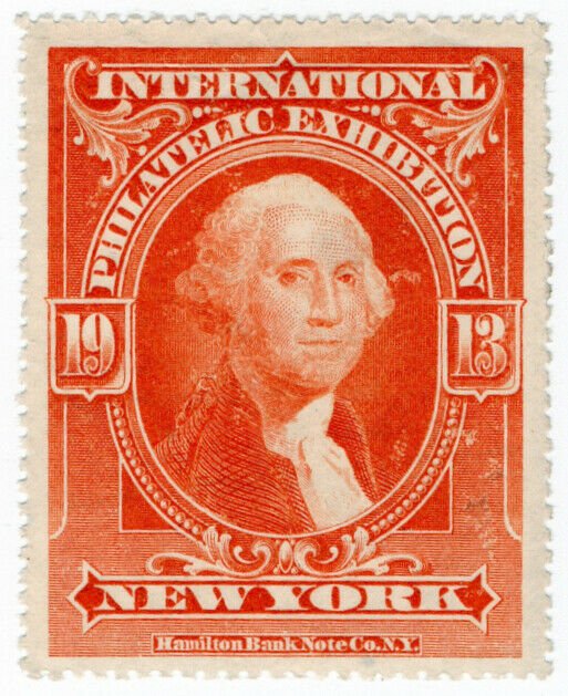 (I.B) US Cinderella : International Philatelic Exhibition (New York 1913)