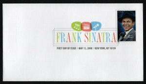 #4265 42c Frank Sinatra, Digital Color FDC **ANY 5=FREE SHIPPING**