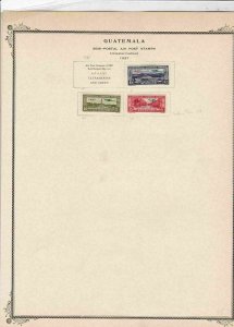 guatemala stamps page ref 17212 