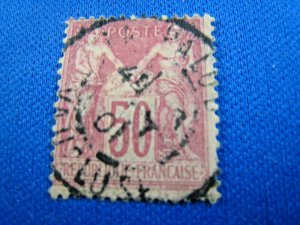 FRANCE  1898-1900 -  SCOTT # 107  -  USED           (Hf10)