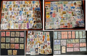 INDIA huge collection and overprints and blocks #687
