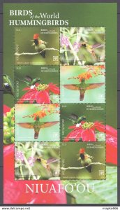 2020 Niuafo'Ou Hummingbirds Birds Of The World Fauna Kb ** Nw0509