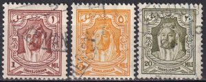 Jordan #169a, 175b, 178a F-VF Used CV $26.50 (Z4855)