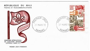 Mali 1972 Sc C145 FDC