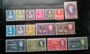 Kenya #120-135 mint hinged e192.3518
