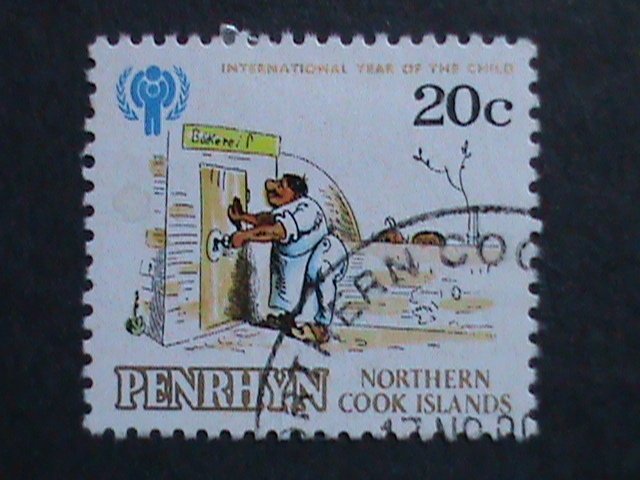 PENRHYN-​COOK ISLANDS 1979 MAX & MORITZ, ICY  USED -VF WE SHIP TO WORLD WIDE