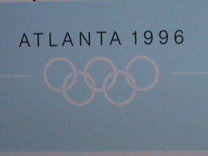 PALESTINIAN AUTHORITY-1996 SC#52a   OLYMPIC GAMES ATLANTA'96  MNH S/S VF