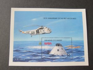 St Vincent & the Grenadines 1989 Sc 649-50 space set MNH