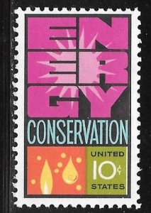 USA 1547: 10c Energy conservation, MNH, VF