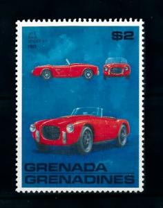 [100245] Grenada Grenadines 1988 Classic Cars 1953 Siata Spyder V-8  MNH