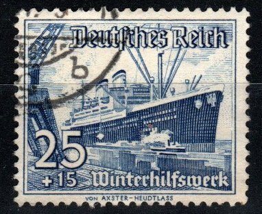 Germany #B114 F-VF Used CV $3.75 (X8661)