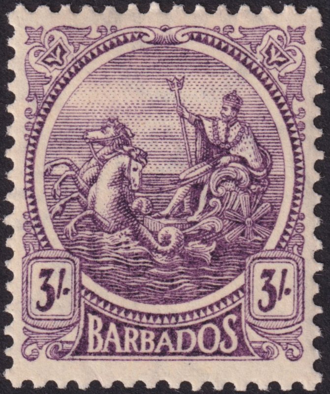 Barbados 1921 #152-161 vf mh vf (Set of 9)