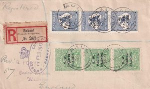 1917, Rabaul, NW Pacific Islands to Wallington, England, See Remark (C4247)