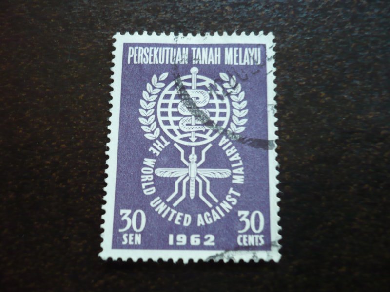Stamps - Federated Malay States - Scott# 103 - Used Part Set of 1 Stamp