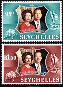 Seychelles Scott 309-31 Mint never hinged.