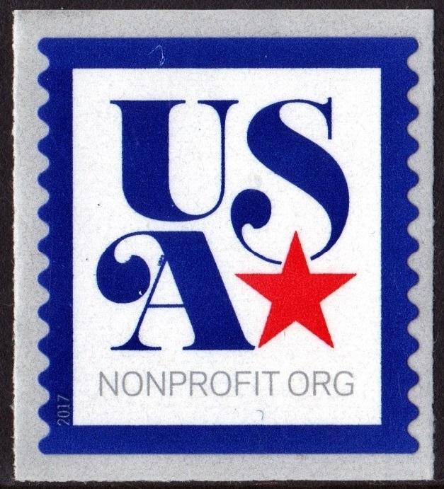 SC#5172 (5¢) USA Nonprofit Coil Single: 3K Coil, (2017) SA