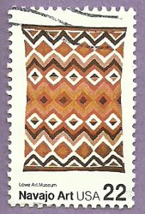 US Used Stamp Scott 2237 Navajo Art #3