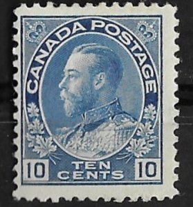 Canada # 117 King George V 10c   1922   (1) Mint NH