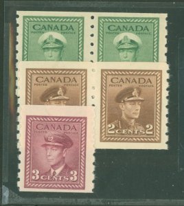 Canada #263/264/266 Mint (NH) Souvenir Sheet