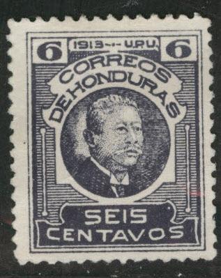 Honduras  Scott 155 MNG 1913 Bonilla stamp