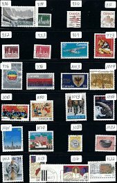 #6 LOT   CANADA  24 USED ALL DIFFERENT    SEE DESCRIPTION