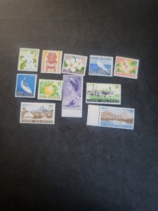 Stamps Cook Islands Scott #148-58 hinged