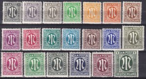 Germany #3N1-3N20 F-VF Unused  CV $17.30  (Z6908)