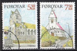 Faroe Islands #449-450 Used $4.40 SCV