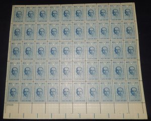 MALACK 1188 4c Sun Yat-sen, China, Full Sheet, F-VF ..MORE.. sheet1188