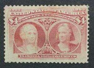 MOMEN: US #244 UNUSED #29169