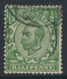 Great Britain SC# 157*  SG 344  George V Downey Head Used see detail & scans