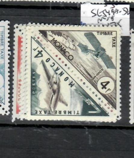 MONACO TRIANGLE STAMPS, PAIRS    SC 549A-552A       MNH       PP1024H