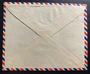 1951 Juba Sudan Airmail Colorful Cover To Bronx NY USA