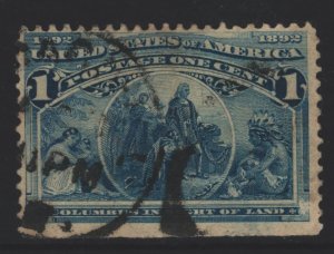 USA Sc#230 Used - shallow thin