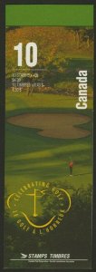 Canada 1557b Booklet BK176a MNH Golf Courses