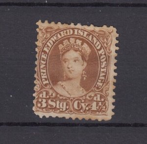 Prince Edward Island 1870 4 1/2c Yellow Brown SG32 MH BP7166