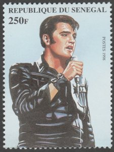 SENEGAL 1999 SCOTT # 1350. MINT. ELVIS PRESLEY. # 4