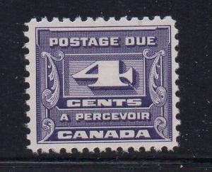 Canada Sc J13 1933 4c postage due stamp mint NH