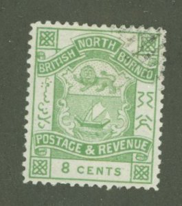 North Borneo #42 Unused Single